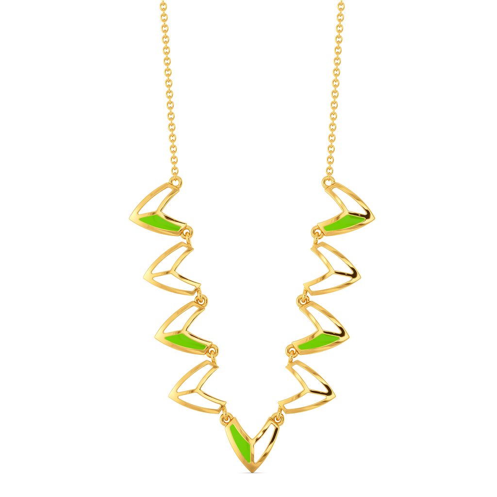 Pear to Pair Gold Necklaces