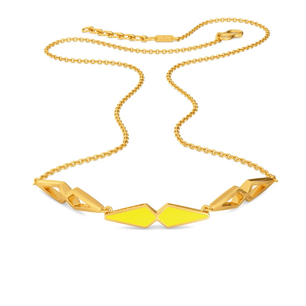 Boldly Marigold Gold Necklaces
