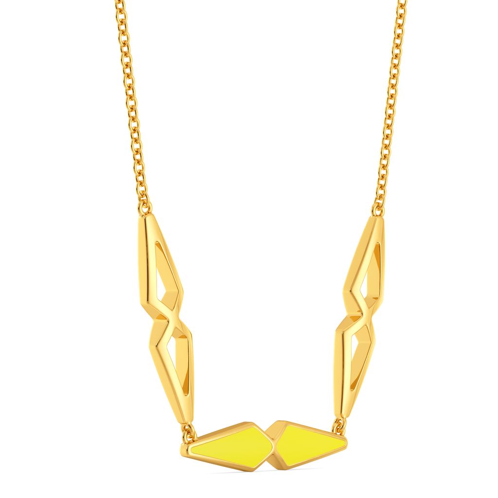 Boldly Marigold Gold Necklaces