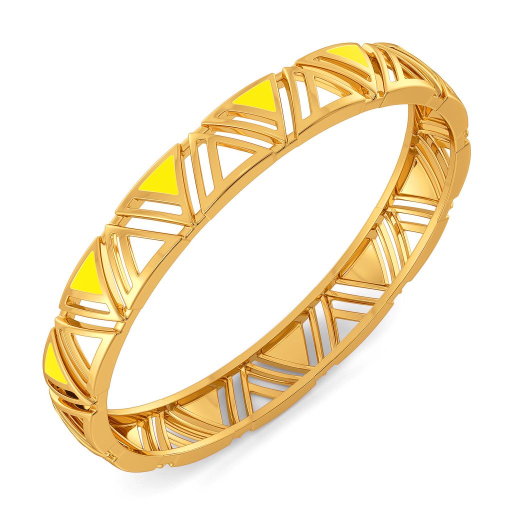 Tang O Yellow Gold Bangles