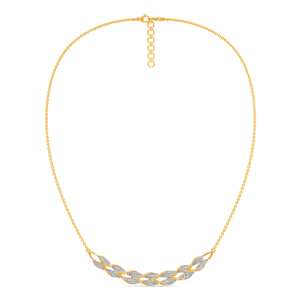 Ruffle Mania Diamond Necklaces