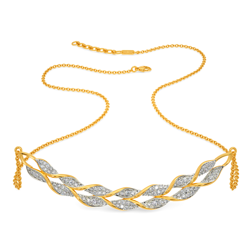 Ruffle Mania Diamond Necklaces