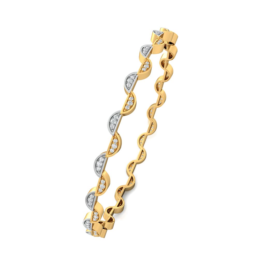 Twirl & Curl Diamond Bangles