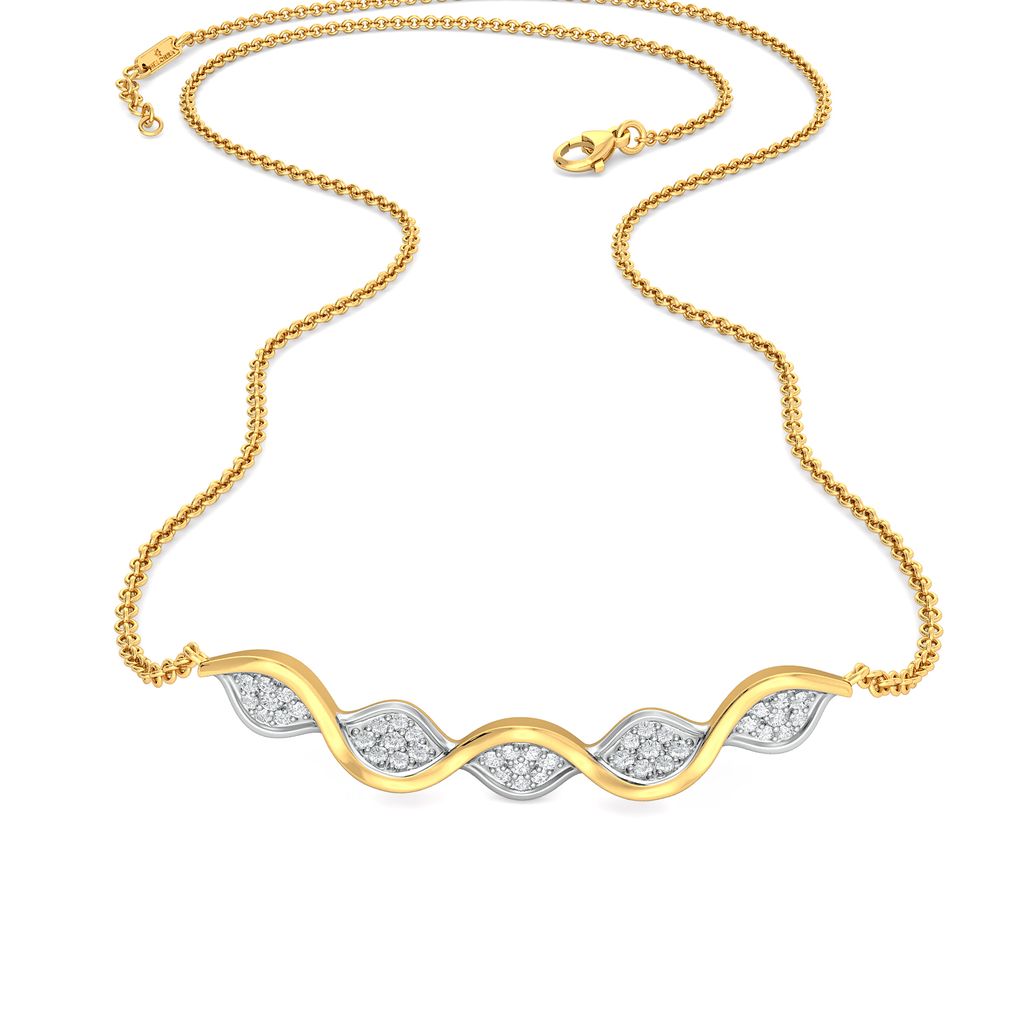 Surf Turf Diamond Necklaces