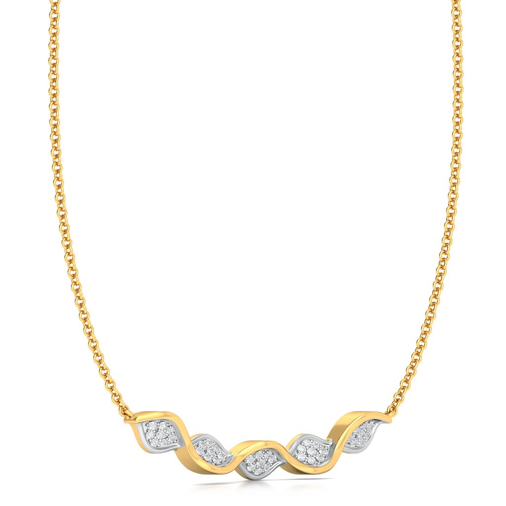 Surf Turf Diamond Necklaces