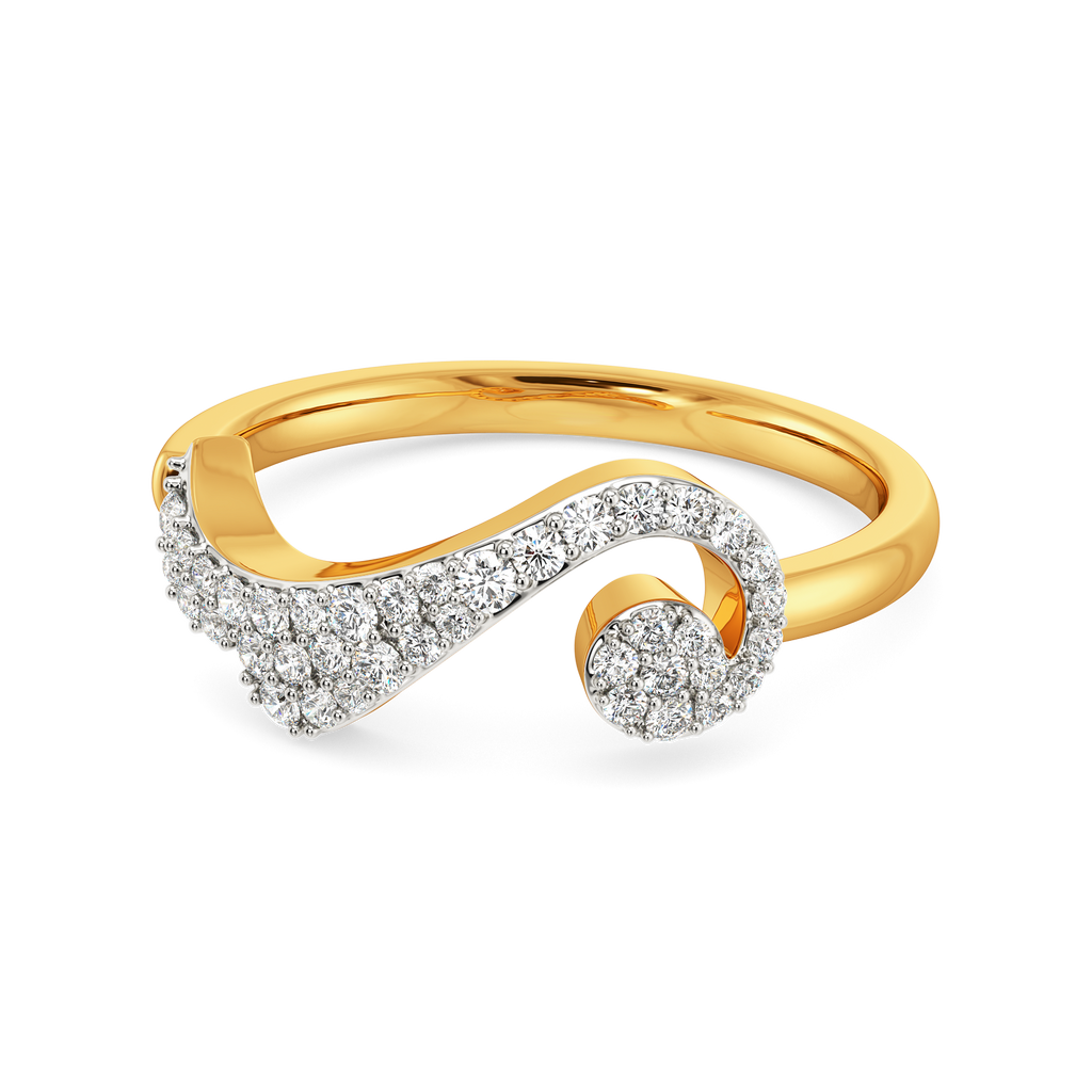 Drawn to Nostalgia Diamond Rings alternate view 2