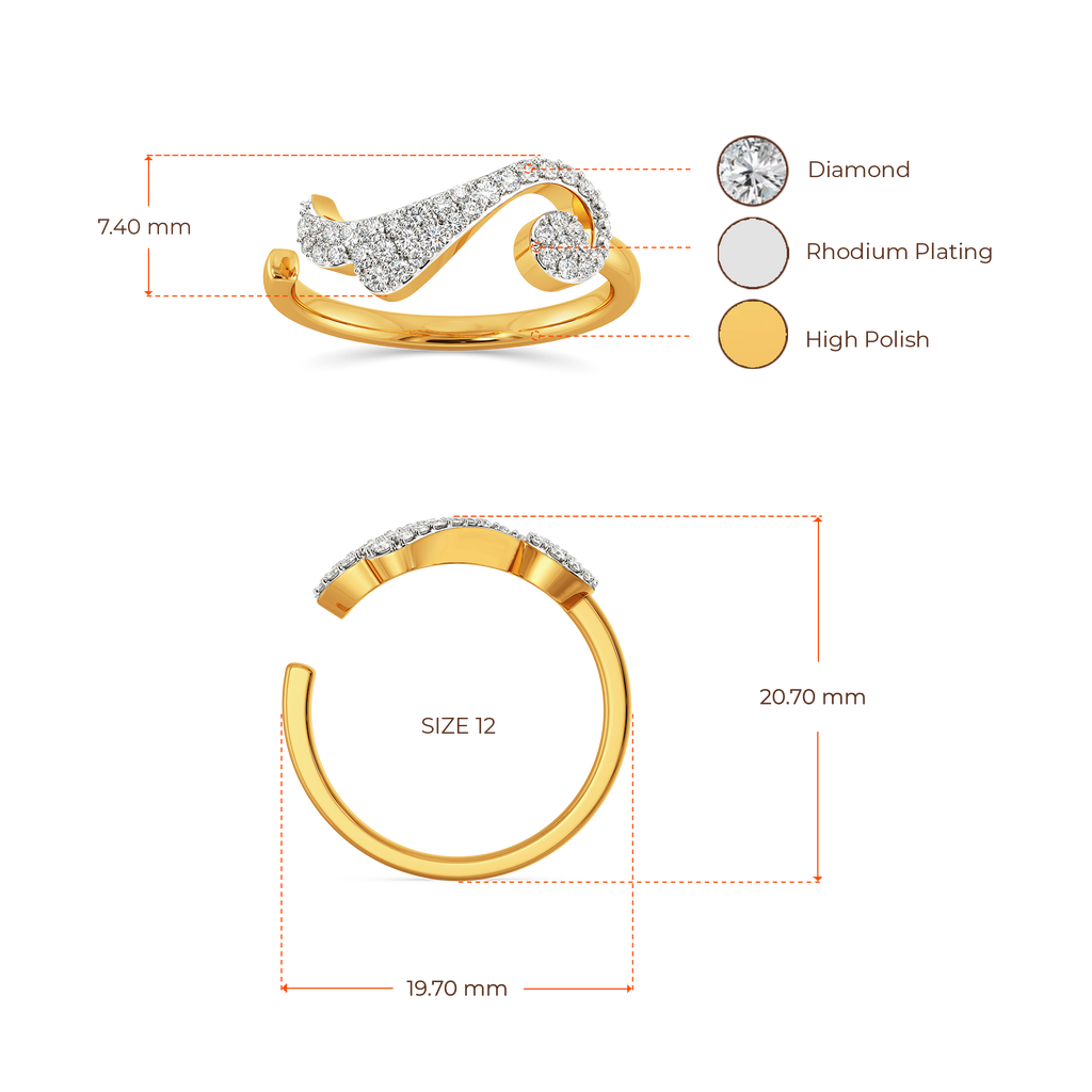 Drawn to Nostalgia Diamond Rings image