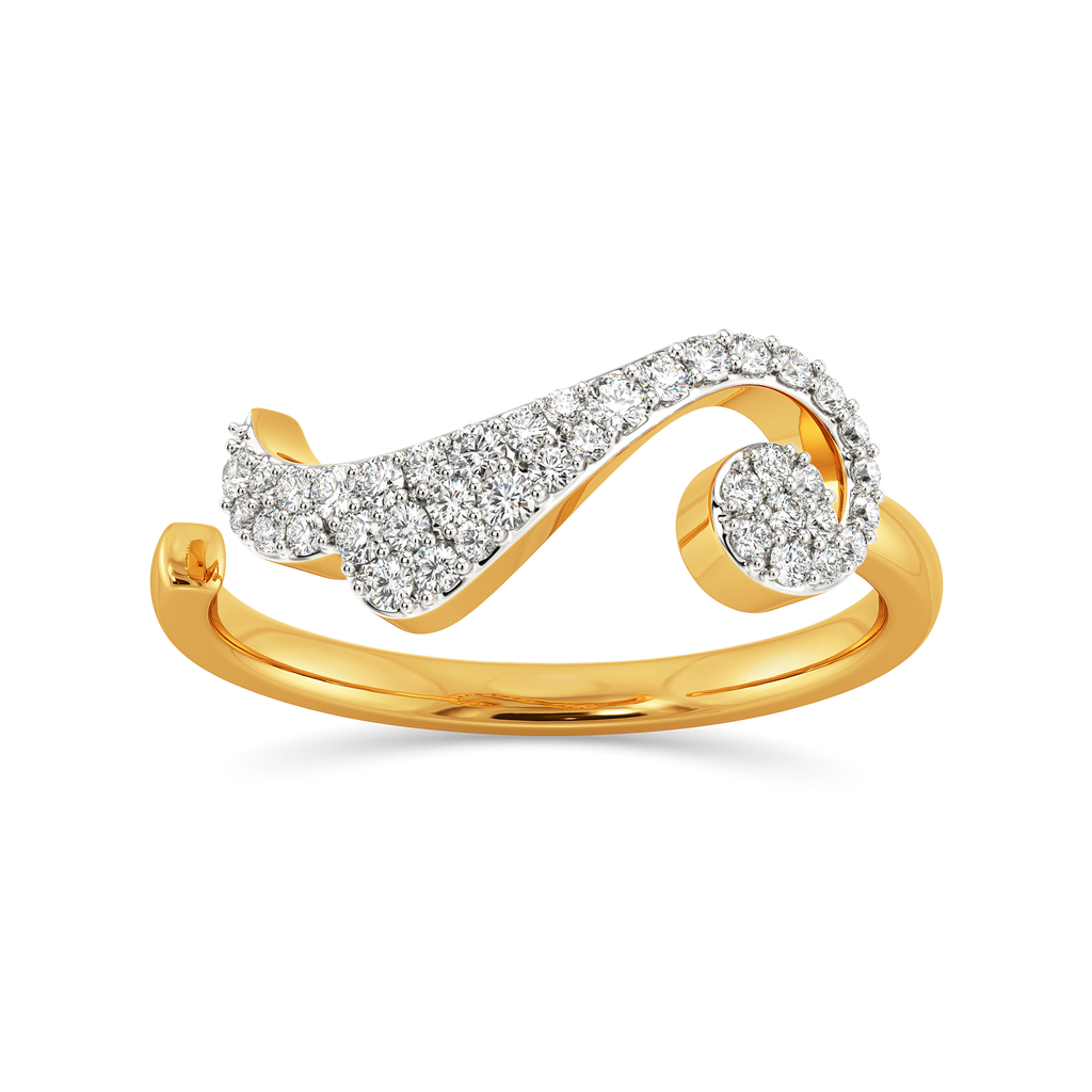 Drawn to Nostalgia Diamond Rings alternate view 3