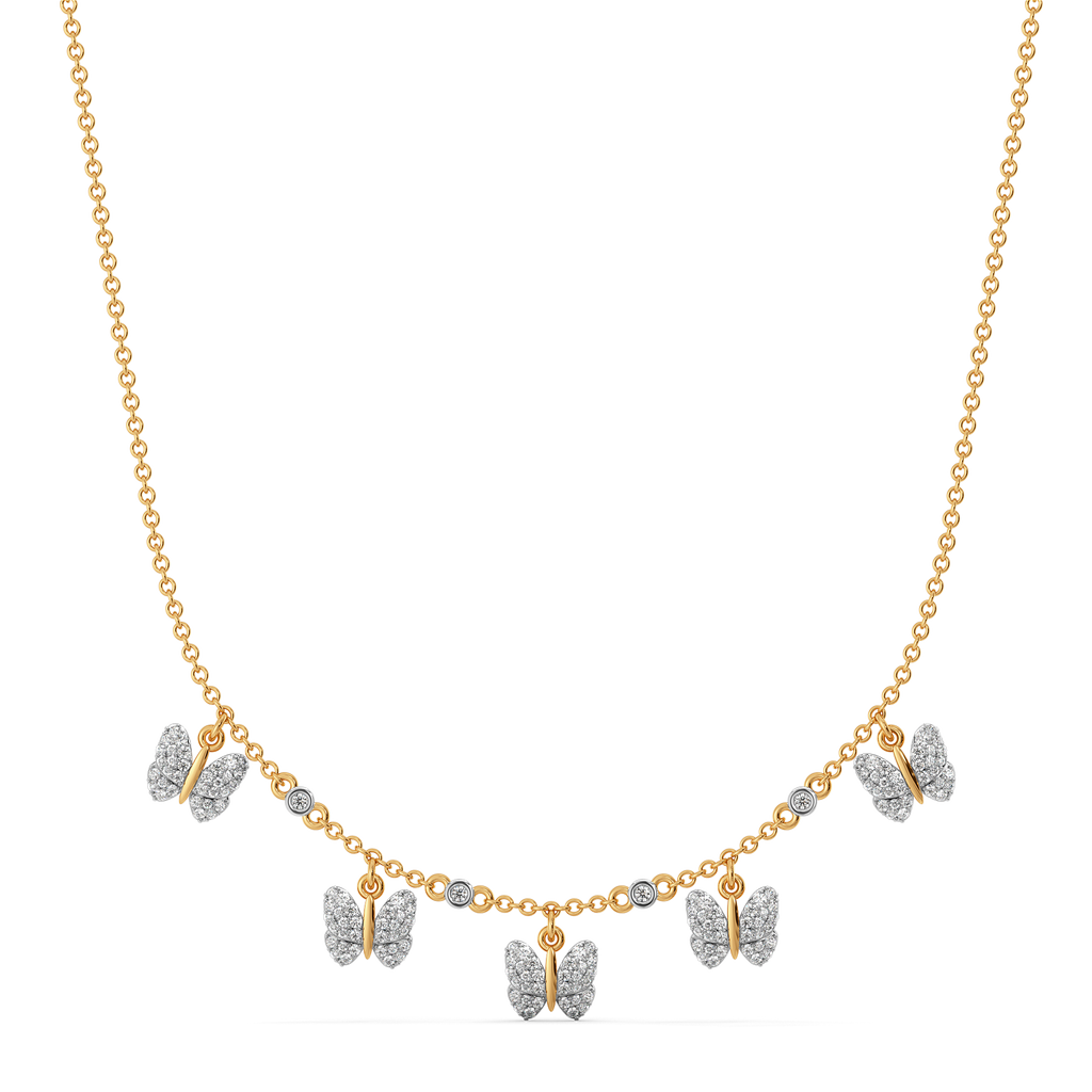 Drawn to Nostalgia Diamond Necklaces