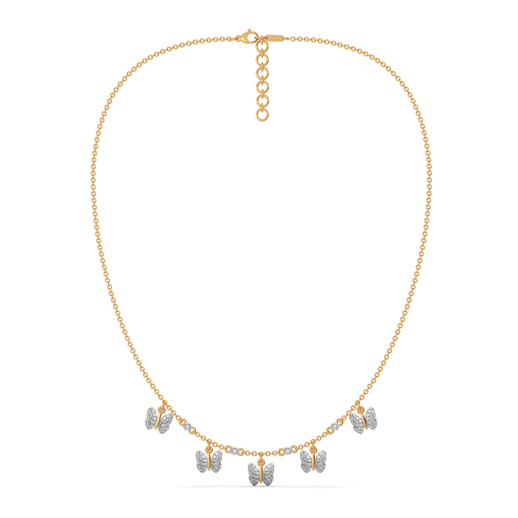 Drawn to Nostalgia Diamond Necklaces