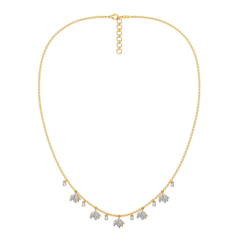 Party in the Royal Garden Diamond Necklaces