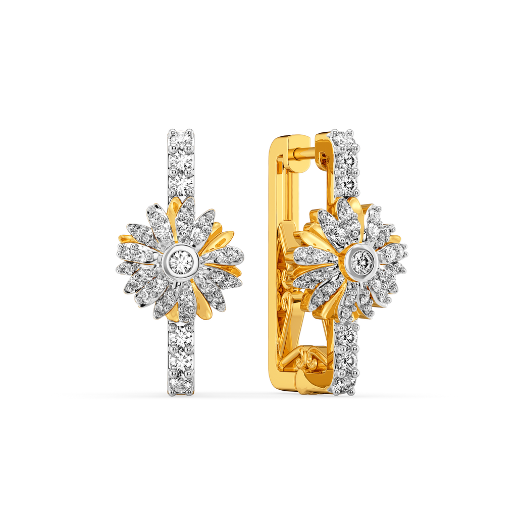 Royal Garden Diamond Earrings