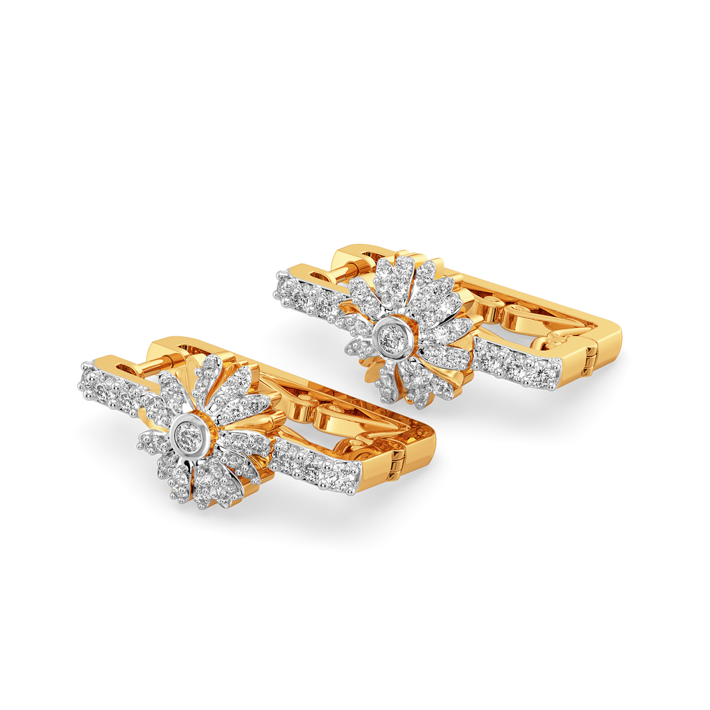 Royal Garden Diamond Earrings
