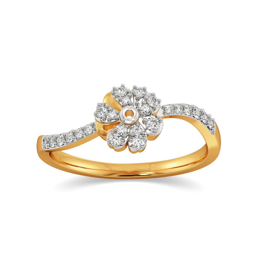 Vintage Garden Party Diamond Rings alternate view 3