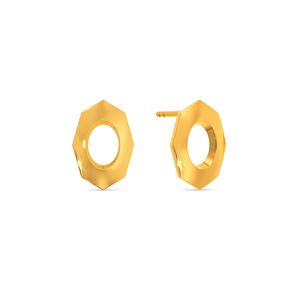 All About the Boldness Gold Earrings