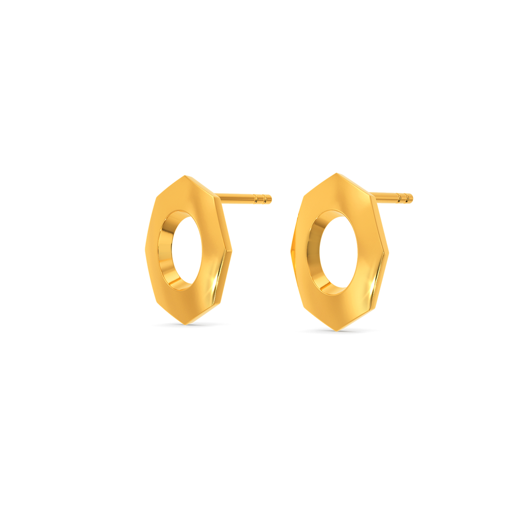All About the Boldness Gold Earrings