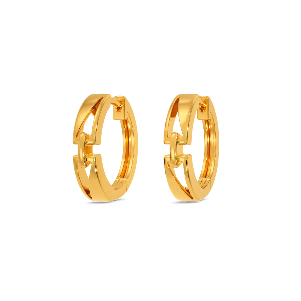 Glam Mood Gold Earrings