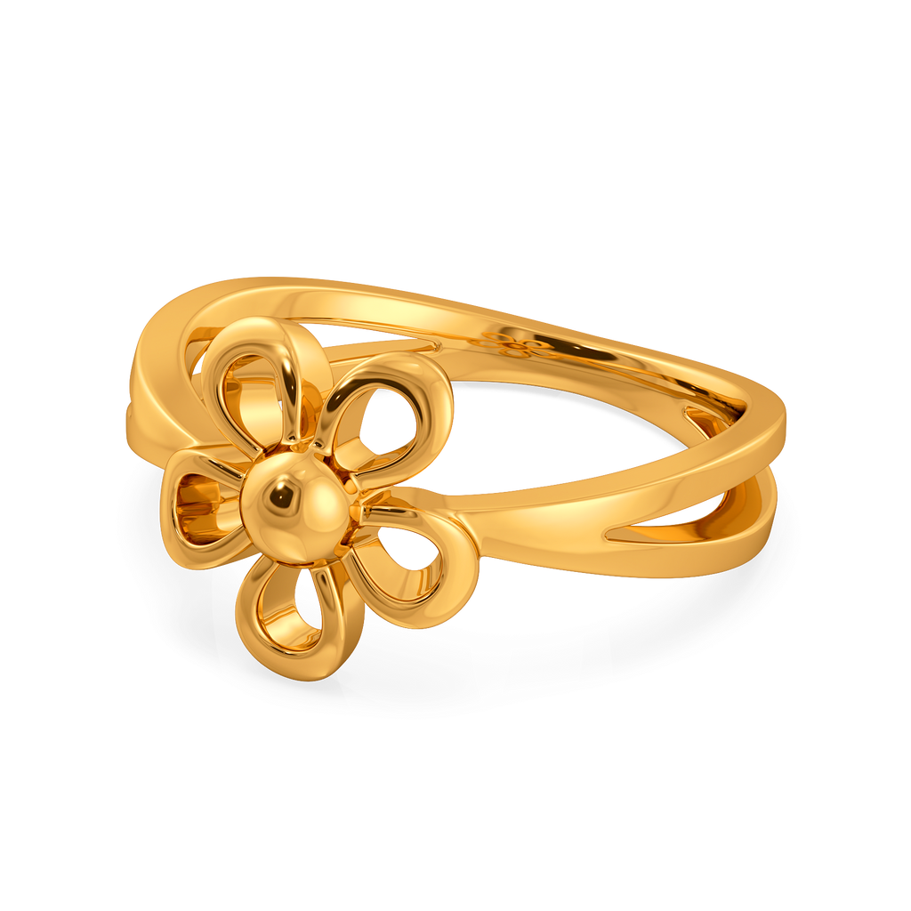 Golden Petals Gold Rings alternate view 2