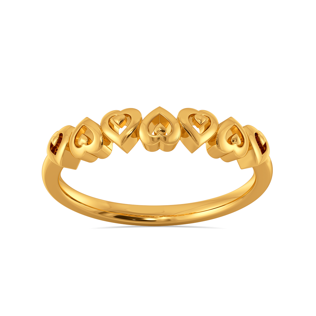 Heartlink Gold Rings alternate view 3