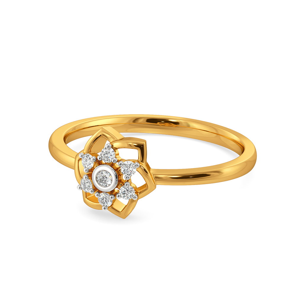 Lustre Bloom Diamond Rings alternate view 2