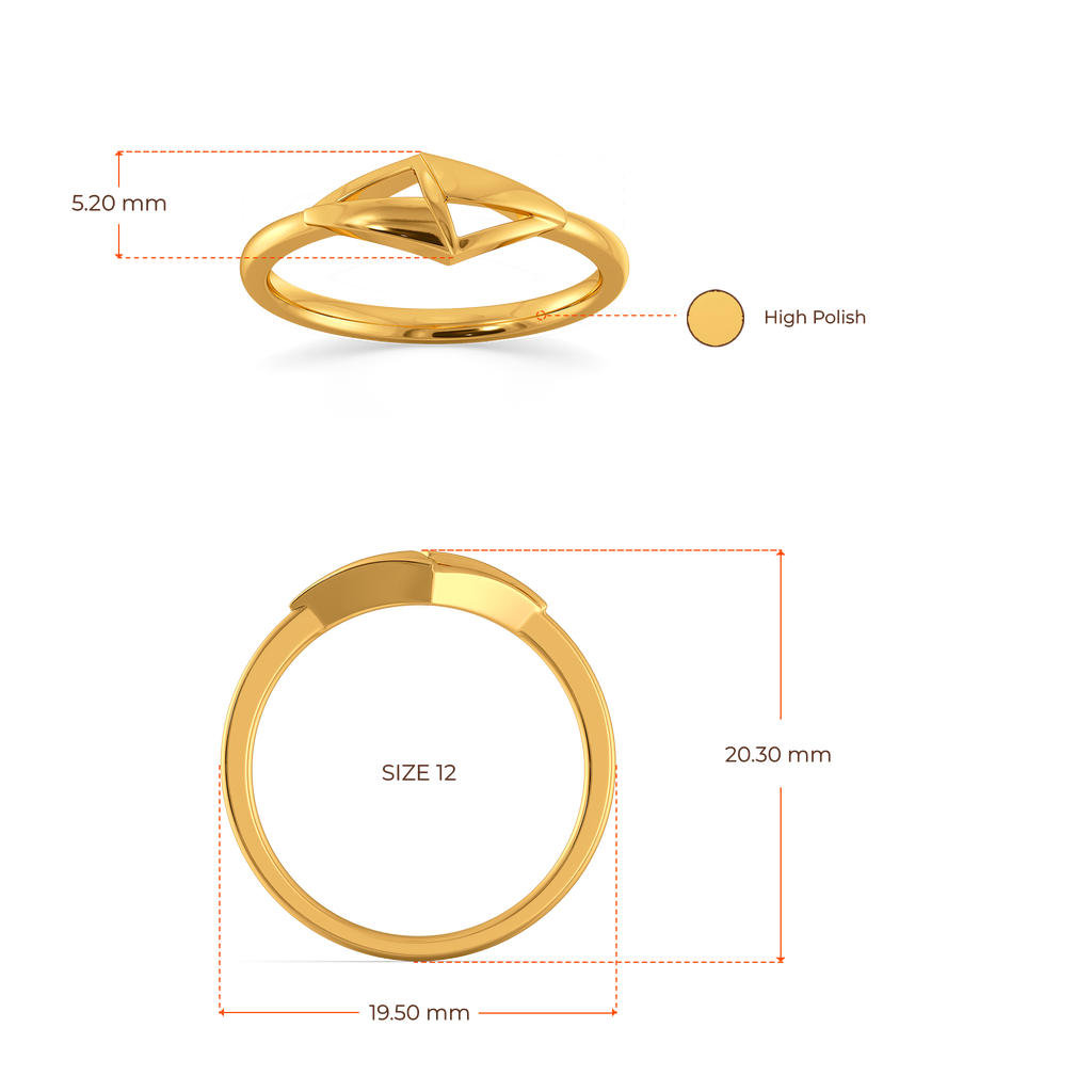 Power Pencil Play Gold Rings image