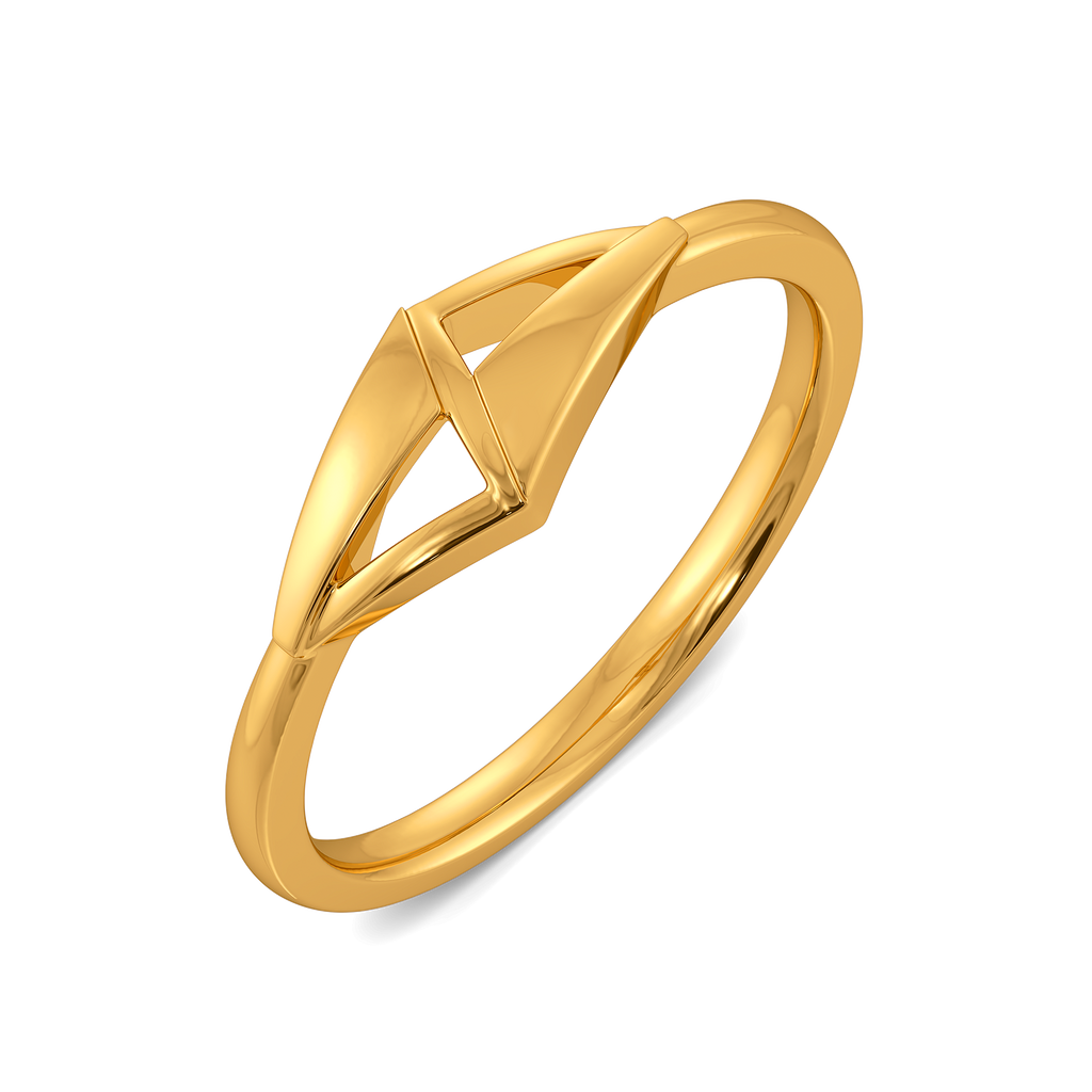 Power Pencil Play Gold Rings