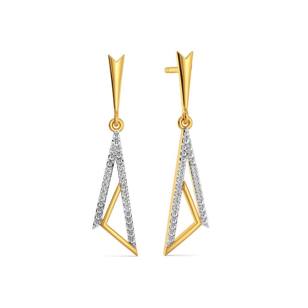 Retro Daze Diamond Earrings