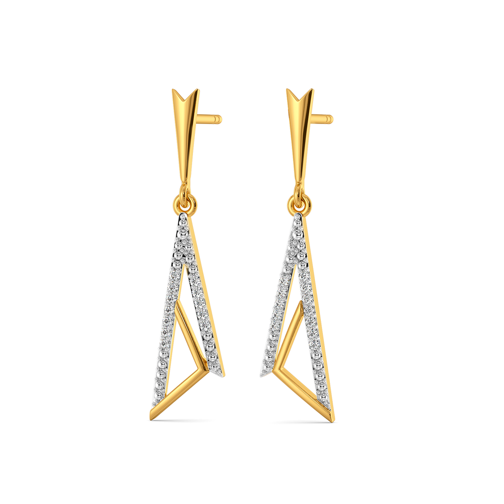 Retro Daze Diamond Earrings