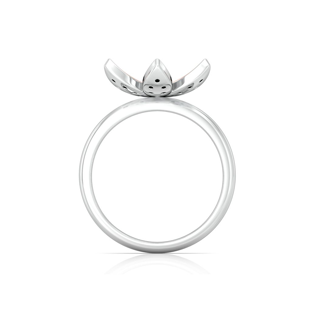 Pink Jasmine Diamond Rings image