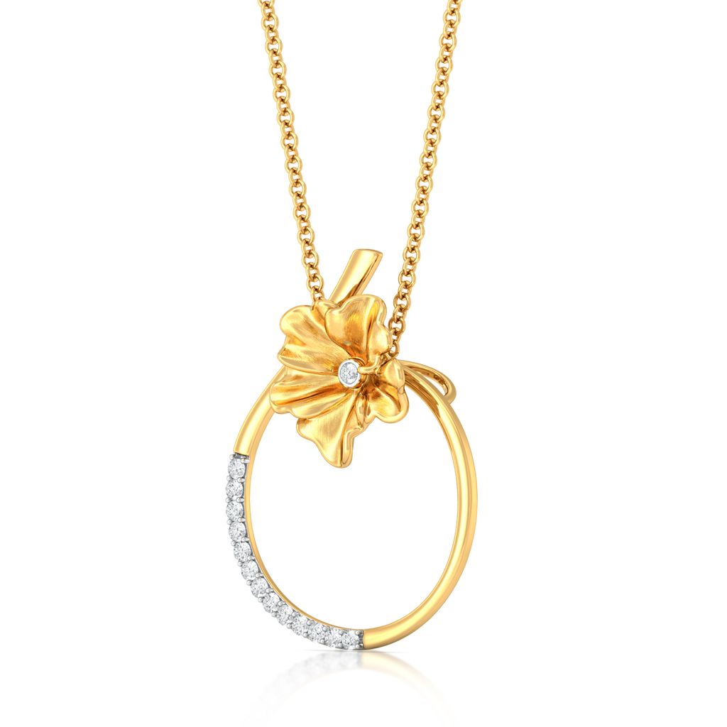 Petite Fleur Diamond Pendants