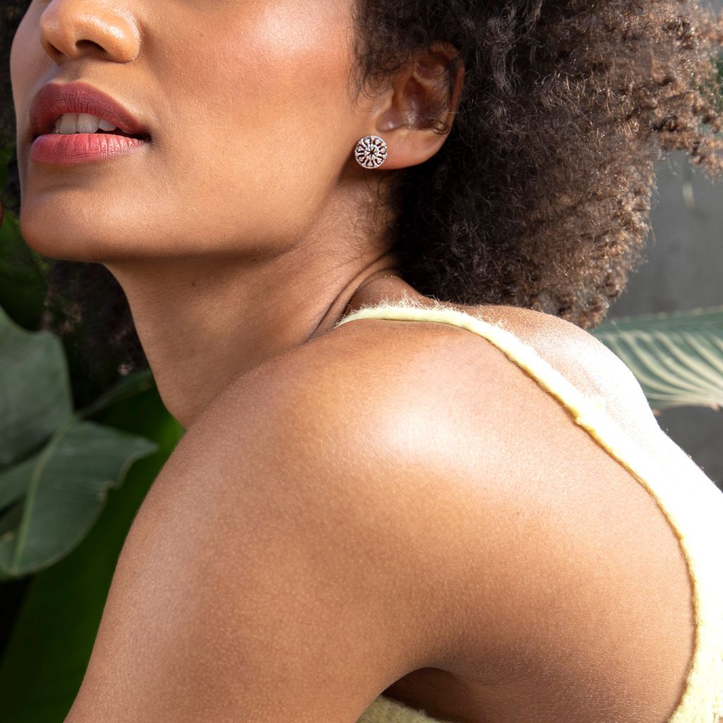 Crochet Crazy Diamond Earrings