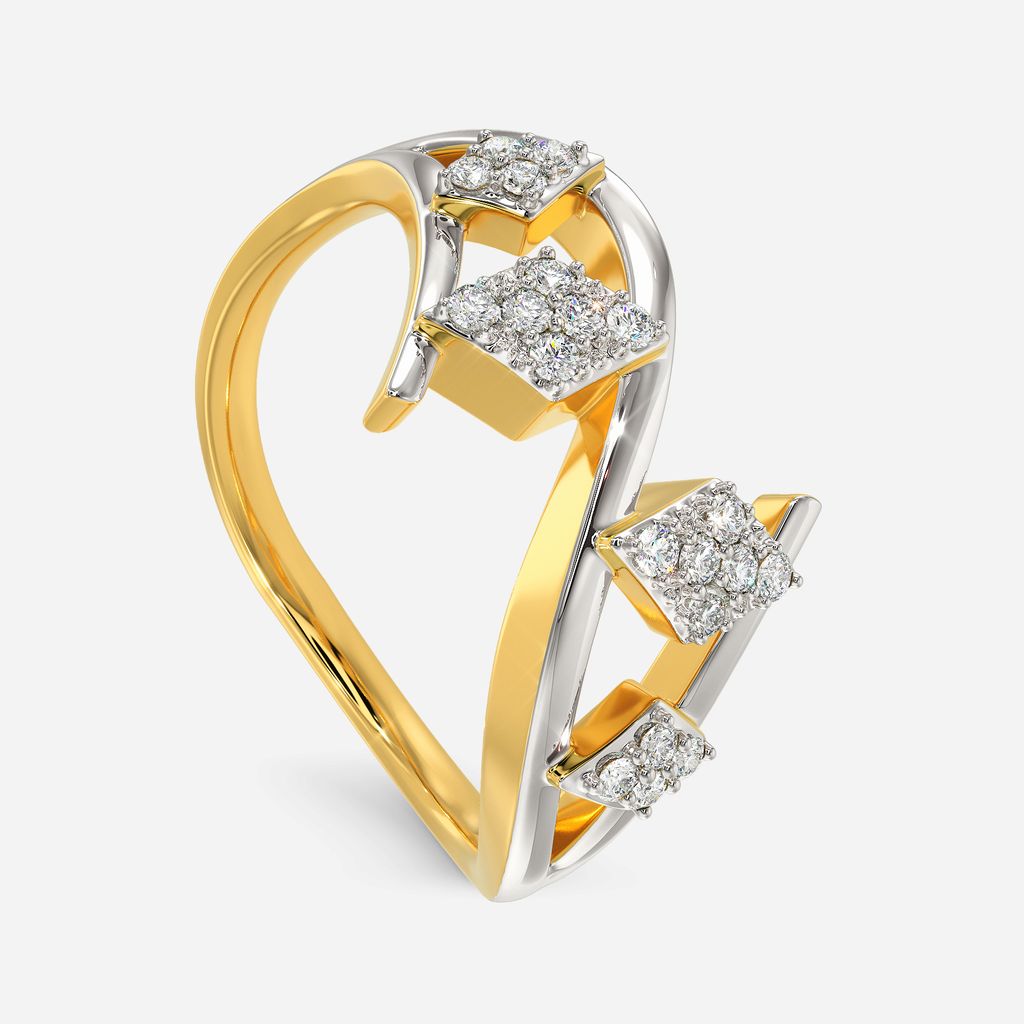 Braids N Knots Diamond Rings image
