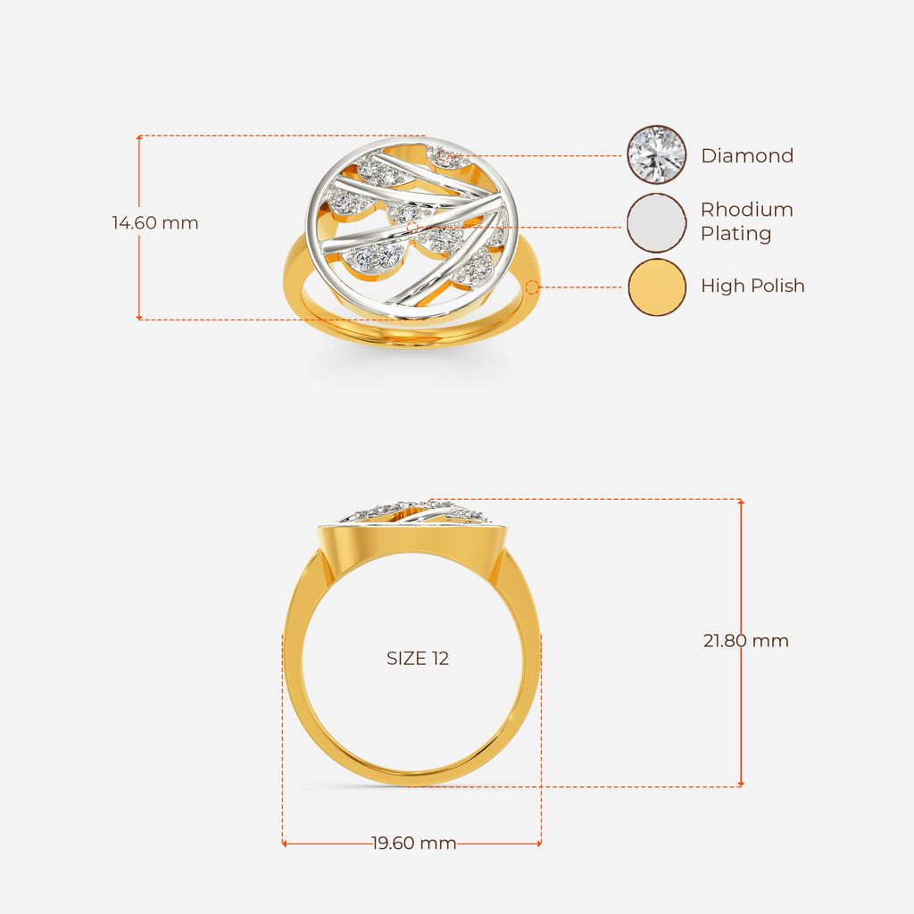 Knot So Basic Diamond Rings image
