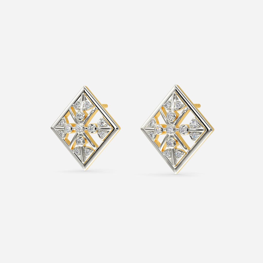 Everyday Crochet Diamond Earrings