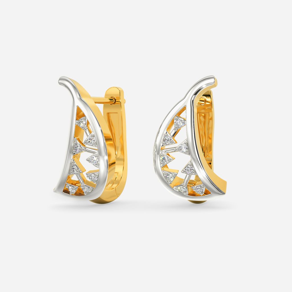 Sashay in Crochet Diamond Earrings