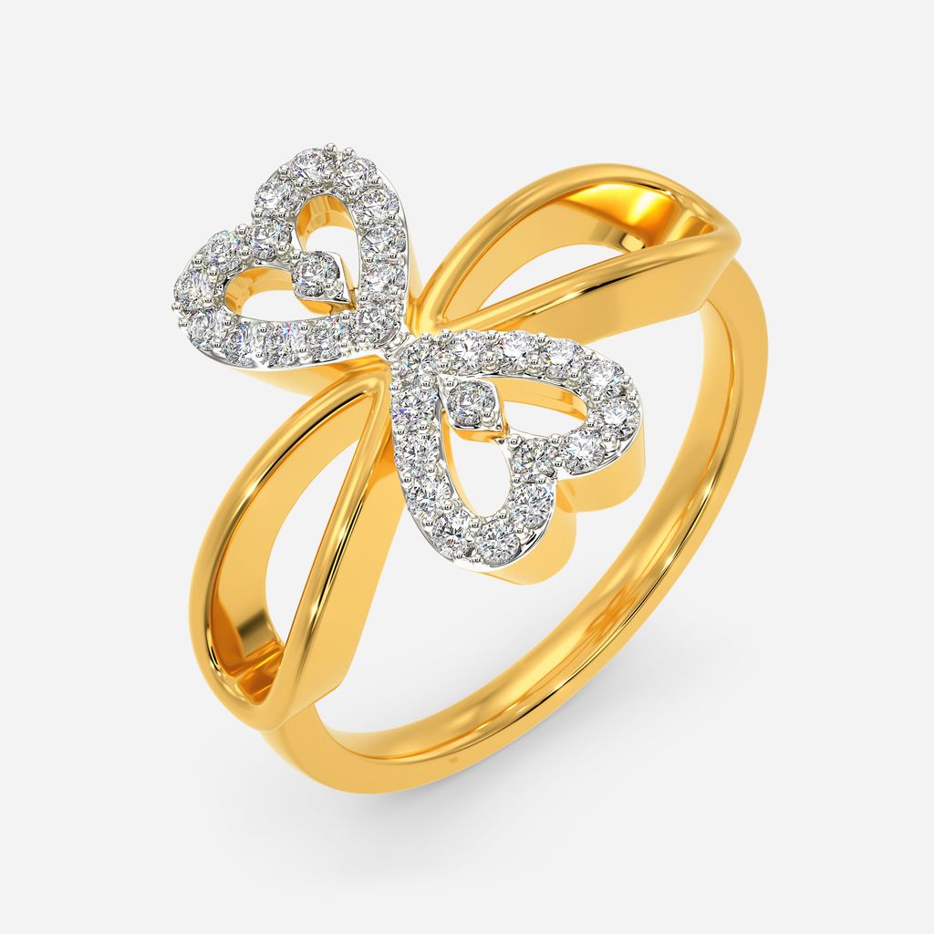Swayed by Braids Diamond Rings