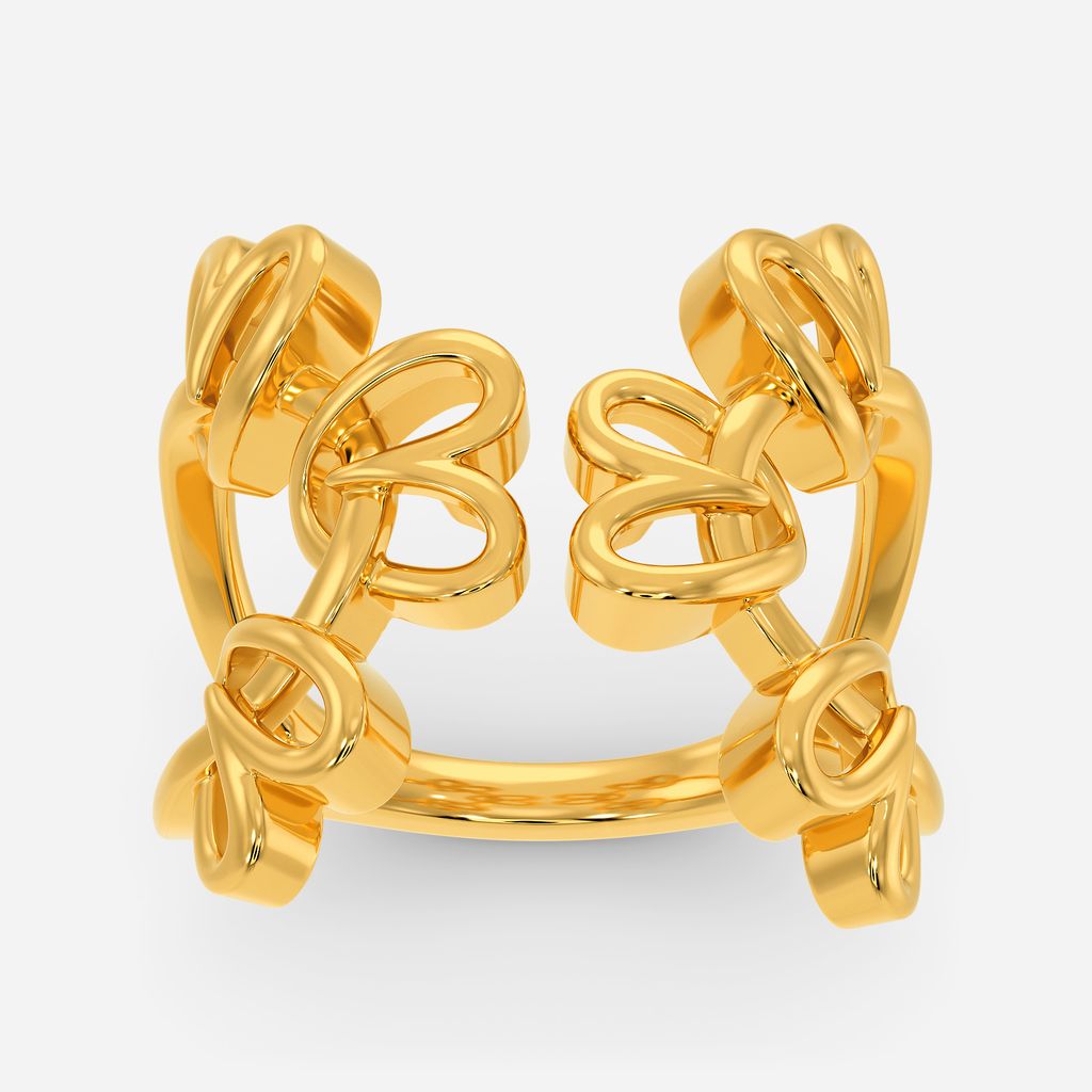 Braid O Crochet Gold Rings image