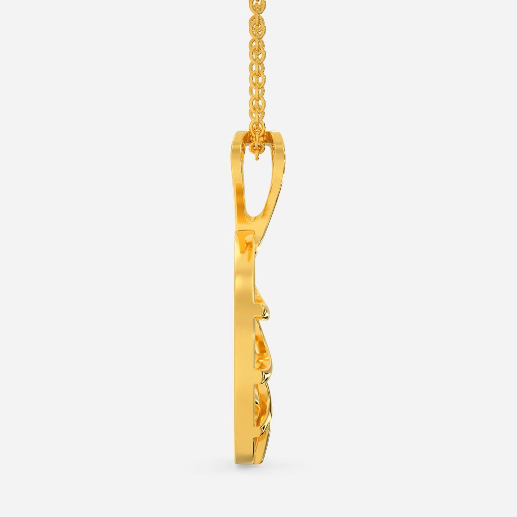 Cruise in Crochet Gold Pendants