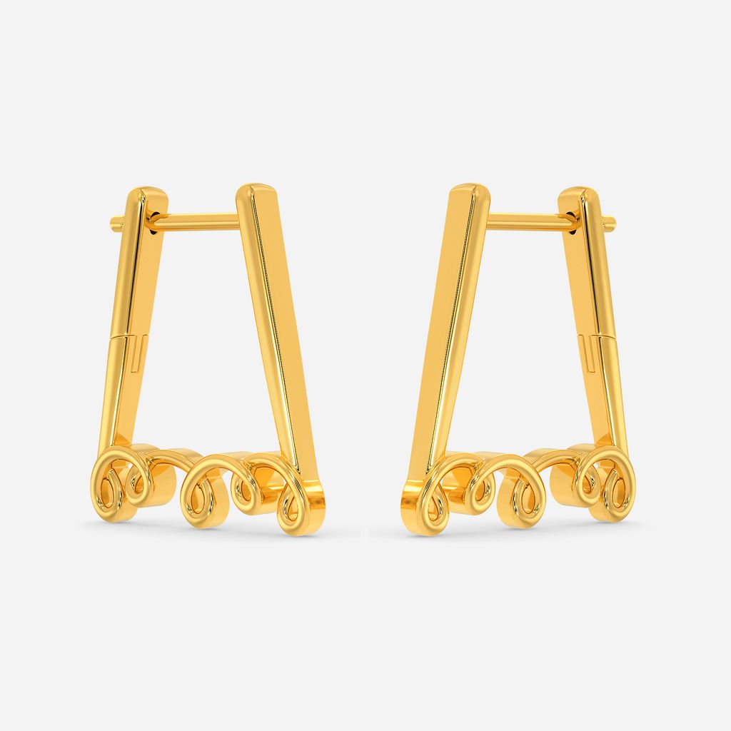 Beloved Braids Gold Earrings