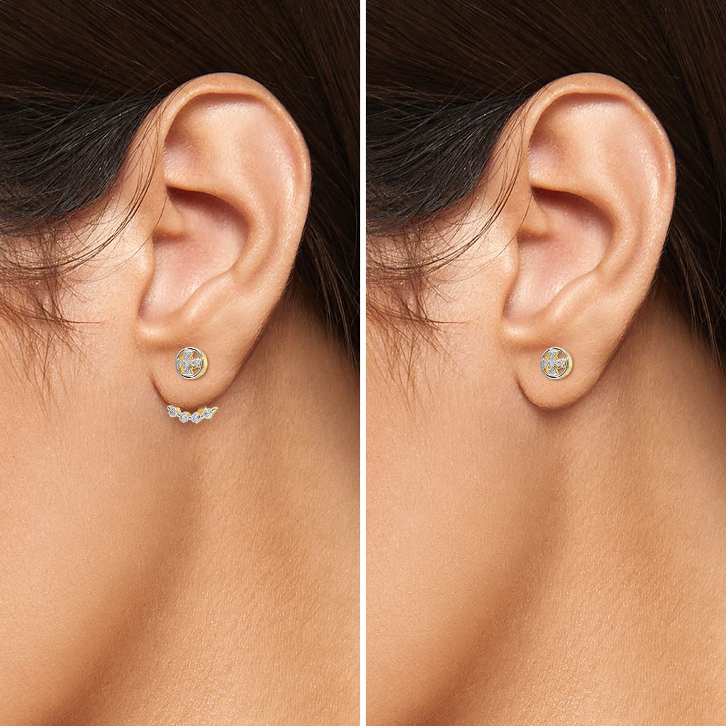 Braided Dreams Diamond Earrings