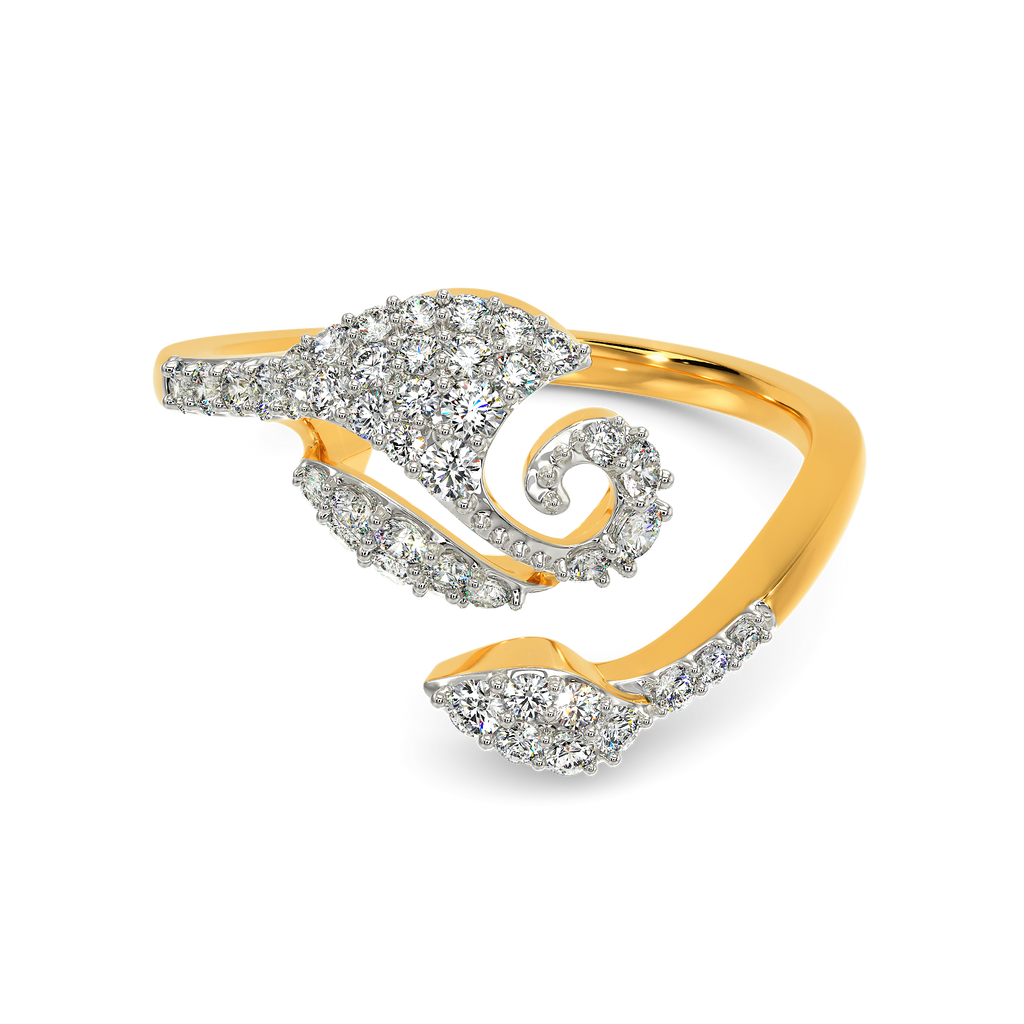 Secret of Roses Diamond Rings alternate view 2