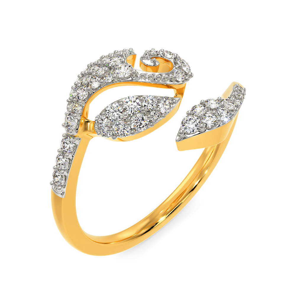 Secret of Roses Diamond Rings alternate view 3