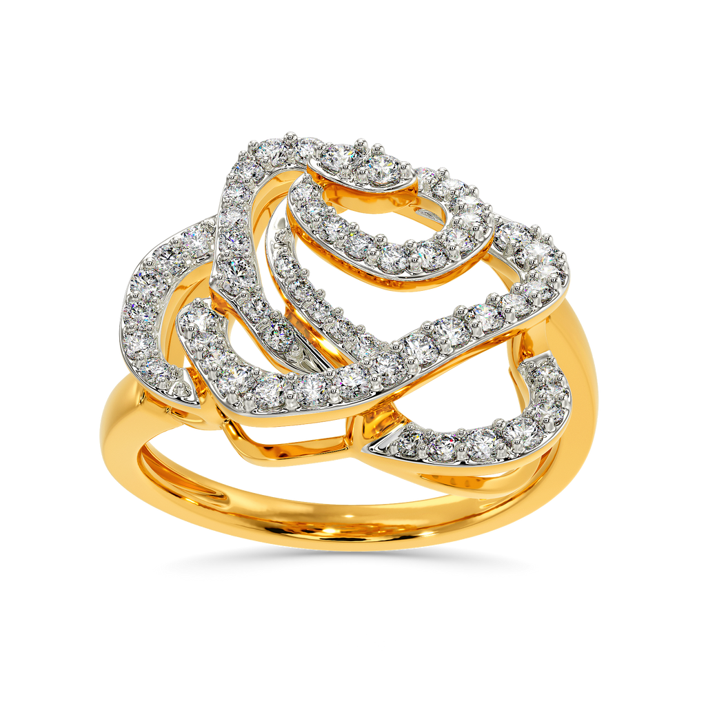 Mystique Rose Diamond Rings alternate view 3