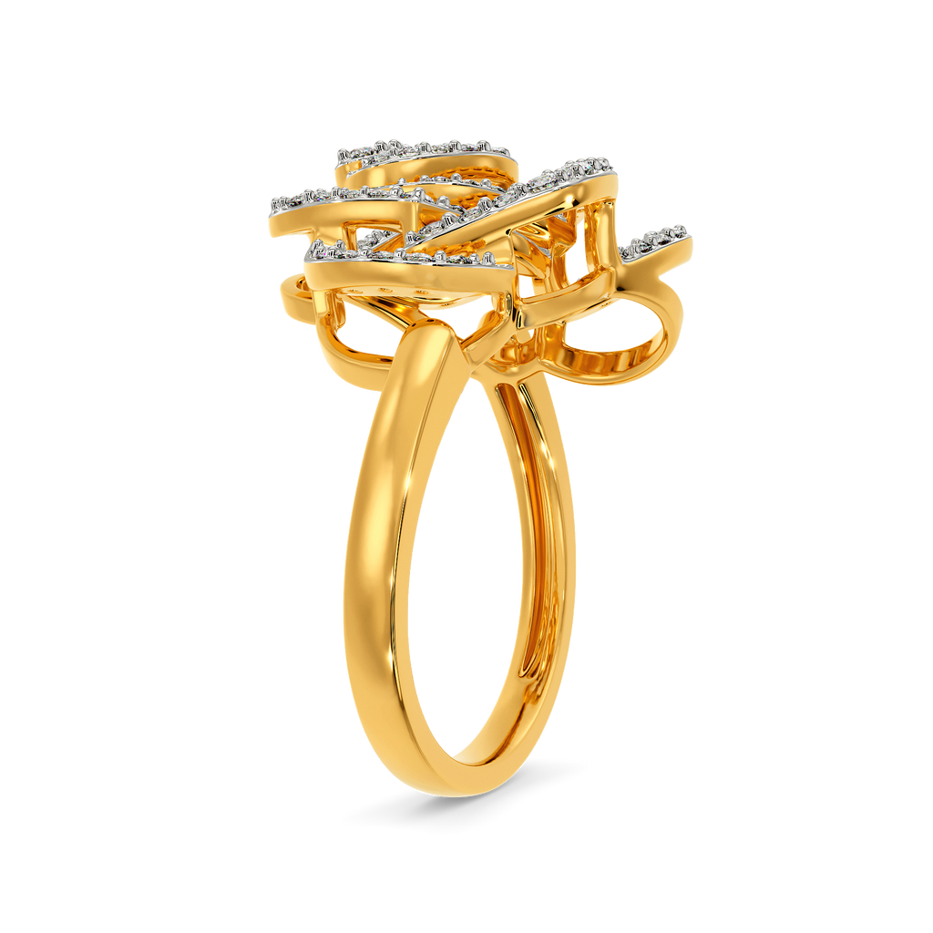 Mystique Rose Diamond Rings image