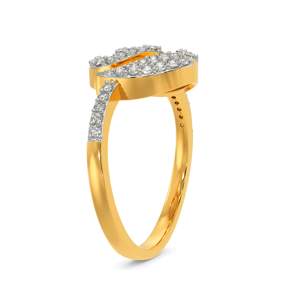 Scarlet Bloom Diamond Rings image