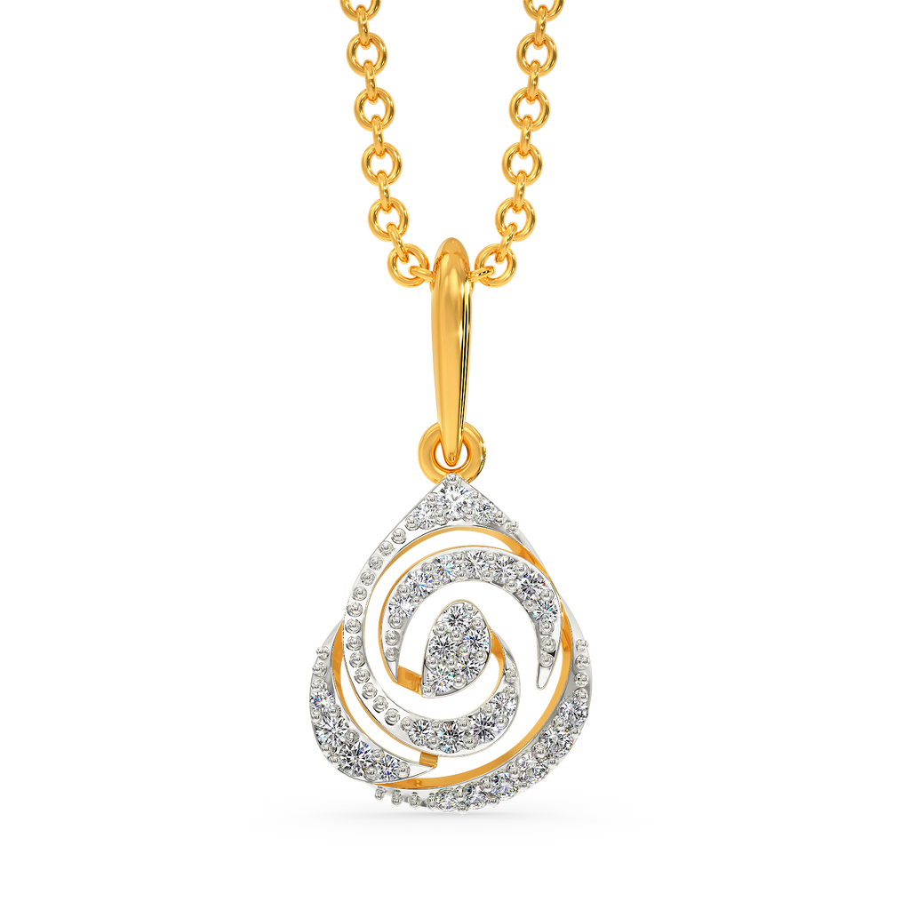 Rosemantic Diamond Pendants