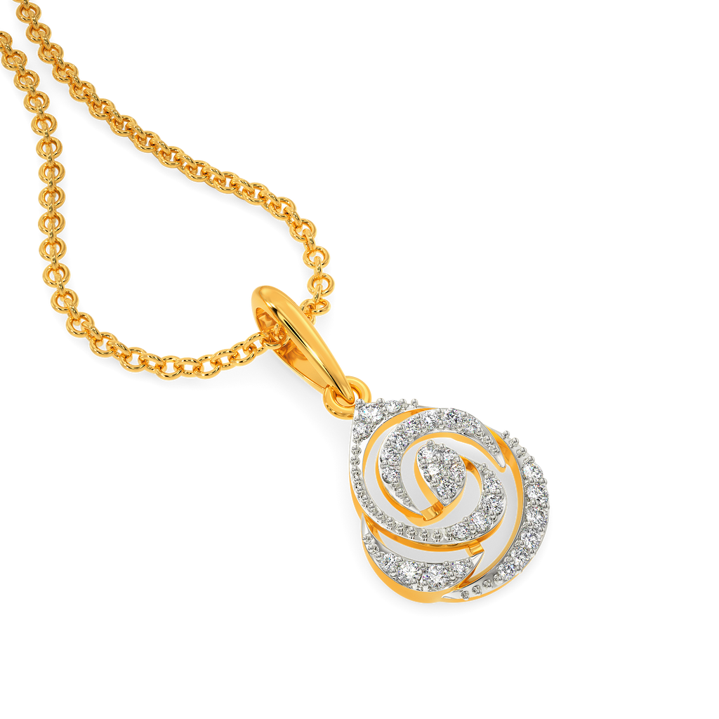 Rosemantic Diamond Pendants