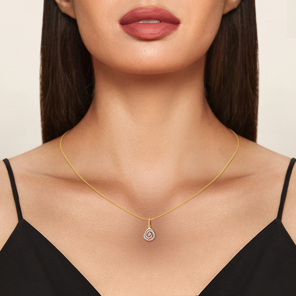 Rosemantic Diamond Pendants