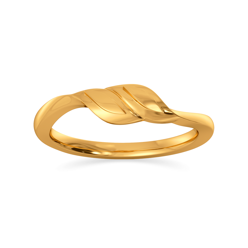 Ruffle Rush Gold Rings image