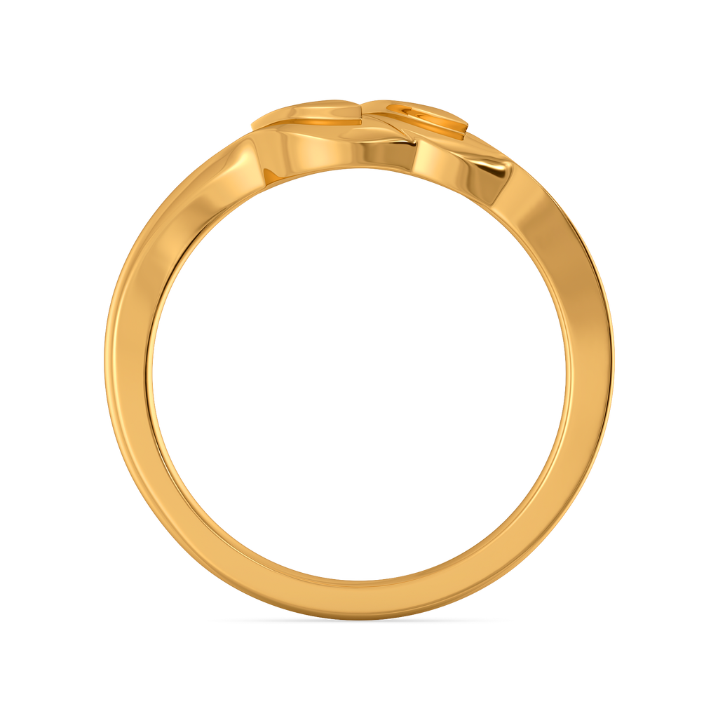 Ruffle Rush Gold Rings image